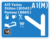 A1M Motorway Junctions