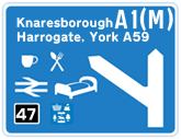 A1M Motorway Junctions