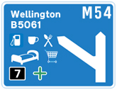 M54 Junction 7